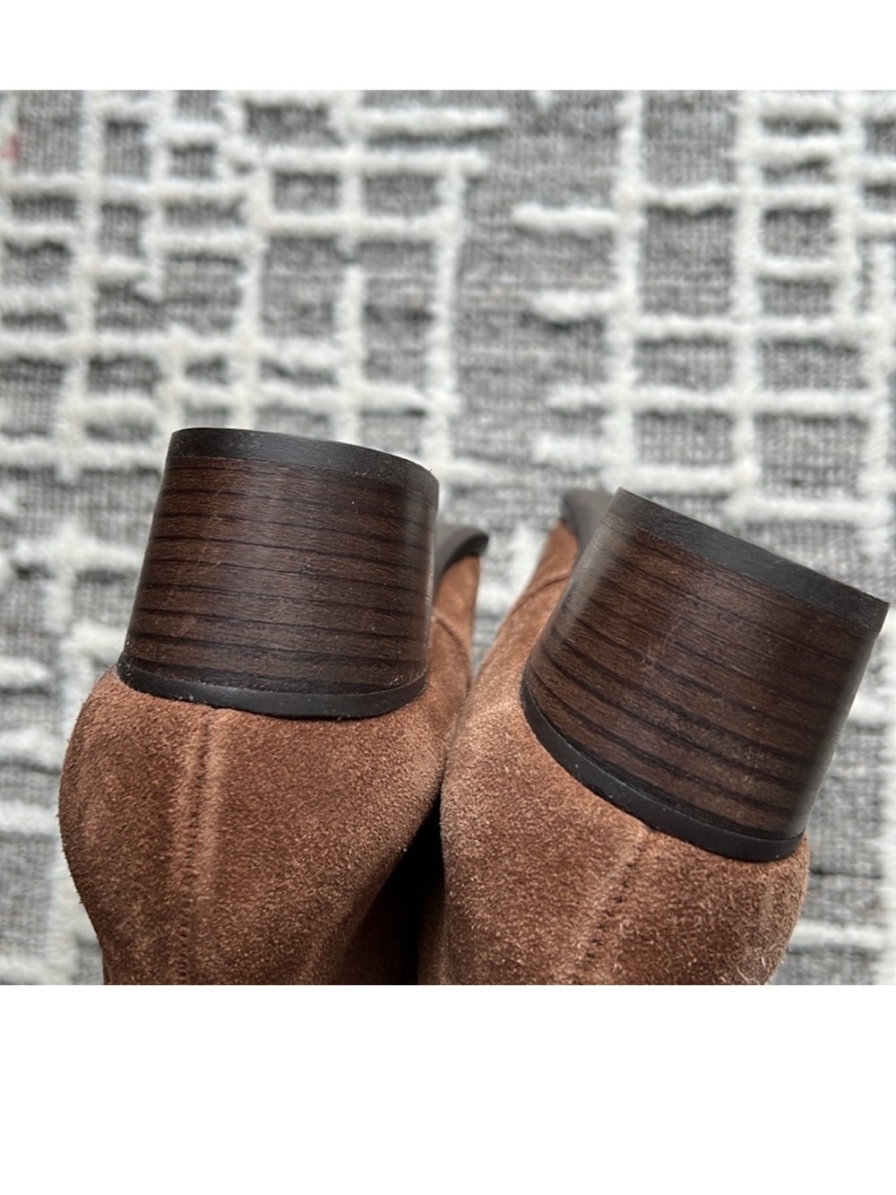 Paul green suede block ankle heel bootie - Picture 9 of 16